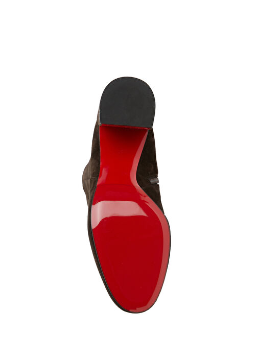 Jane Koyu Kahverengi Kadın Deri Çizme - Görsel 6