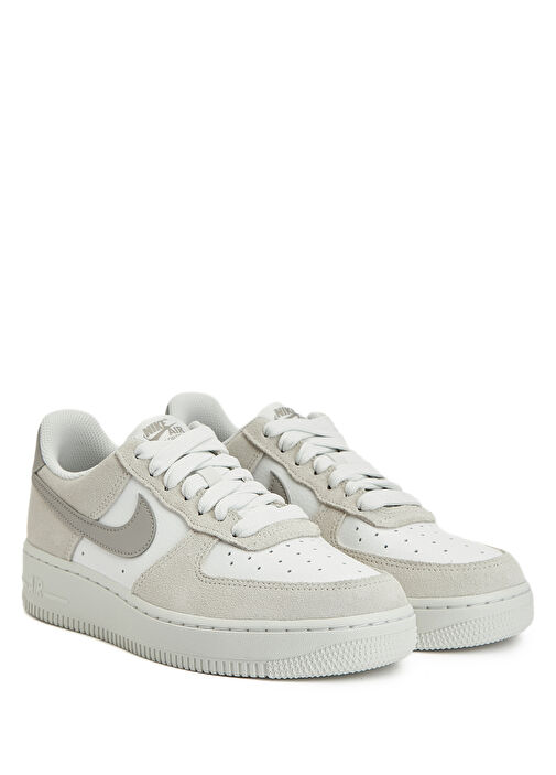 Air Force 1 Beyaz Kadın Deri Sneaker - Görsel 3