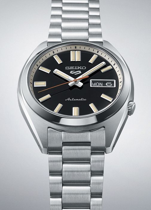Seiko Metalik Gri Erkek 5 S5-SRPK89K Metalik Gri Çelik Kol Saati