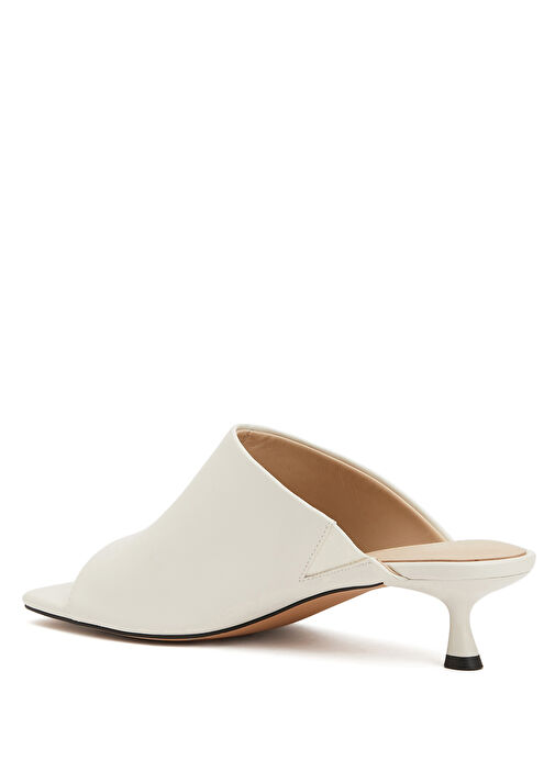 Beyaz Kadın Terlik - Görsel 4