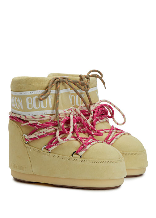 Moon Boot Moon Boot Açık Sarı Icon Sarı Kız Çocuk Süet Kar Botu | Beymen Açık Sarı - 3. görsel