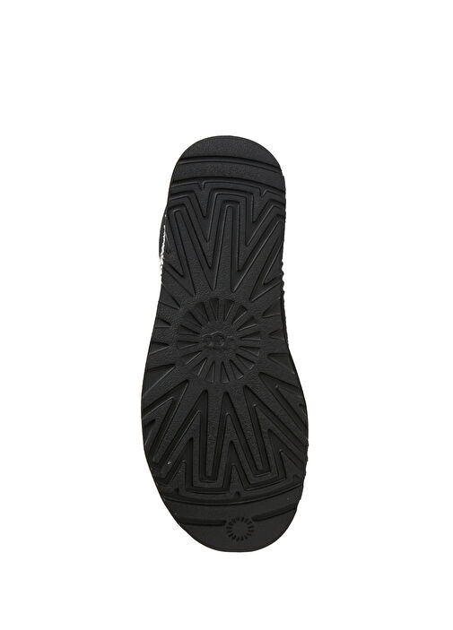 Classic Mini Crescent Siyah Kadın Süet Bot - Görsel 6