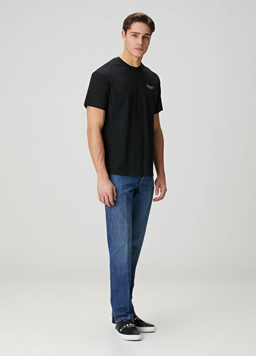 Givenchy Siyah Erkek Siyah Logo Baskılı T-shirt 1874596 | Beymen