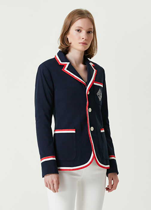 Ralph lauren women's red blazer on sale