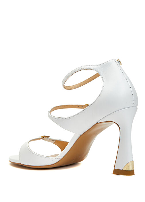 George Hogg George Hogg Beyaz Kadın Deri Sandalet Beymen'de! Beyaz - 3. görsel