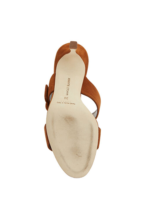Manolo Blahnik Topuklu Terlik - Görsel 6