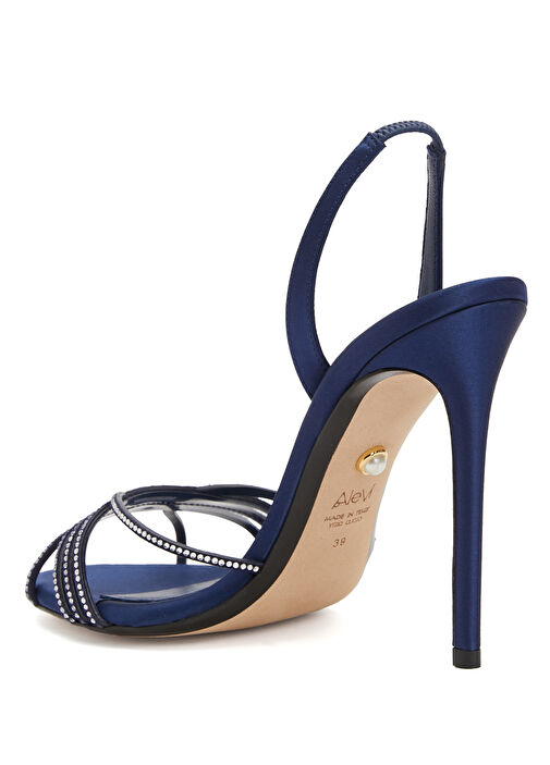 Giusy Lacivert Kadın Sandalet - Görsel 4