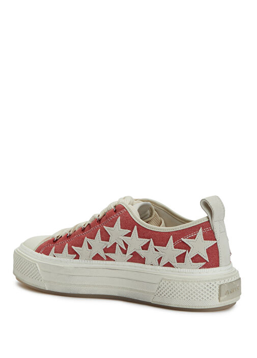 Amiri Amiri Distressed Stars Kırmızı Erkek Sneaker | Beymen Kırmızı - 4. görsel