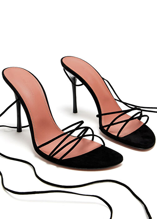 Lori Siyah Kadın Deri Sandalet - Görsel 3