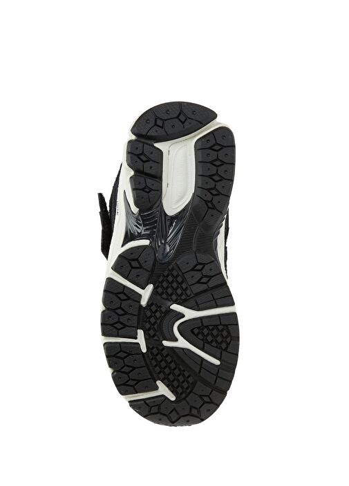 2002 Siyah Çocuk Deri Sneaker - Görsel 6