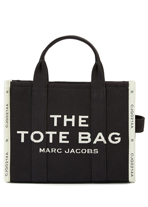 バッグ MARC JACOBS THE TOTE BAG Marc Jacobs Siyah Kadın The Jacquard Medium Siyah Kadın Alışveriş