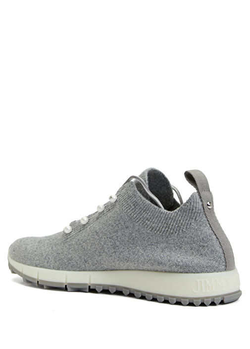 Gri Çorap Formlu Kadın Sneaker - Görsel 4