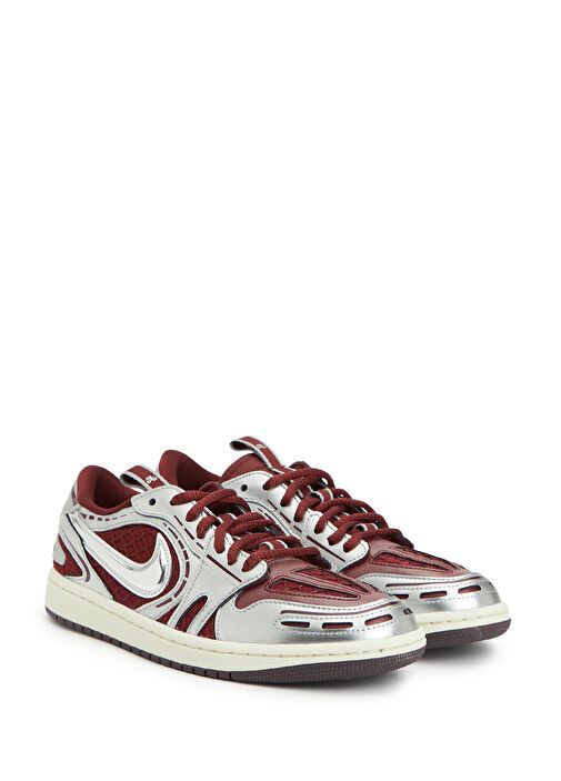 Jordan 1 Low Method Of Make Kırmızı Kadın Sneaker - Görsel 3