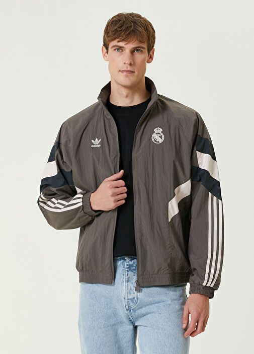 Dark Grey Adidas Dark Grey Men Real Madrid Dark Grey Coat 1583559 Beymen