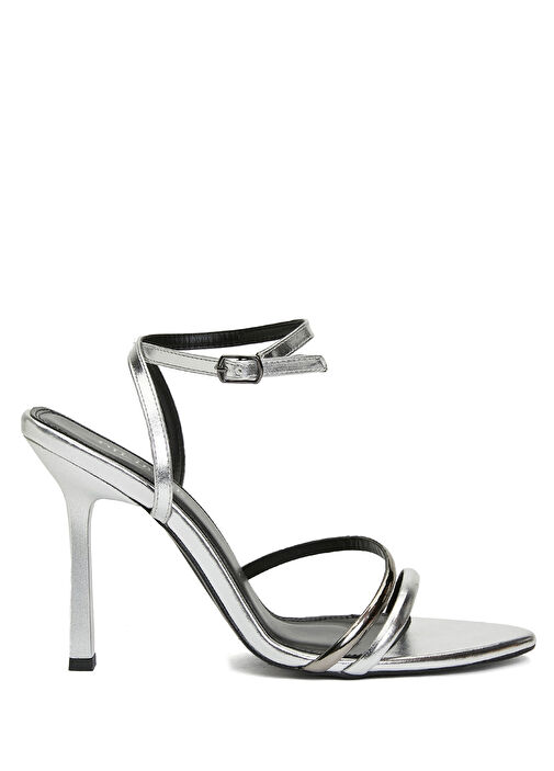 Divarese Divarese Gümüş Silver Kadın Deri Sandalet Beymen'de! Gümüş - 2. görsel