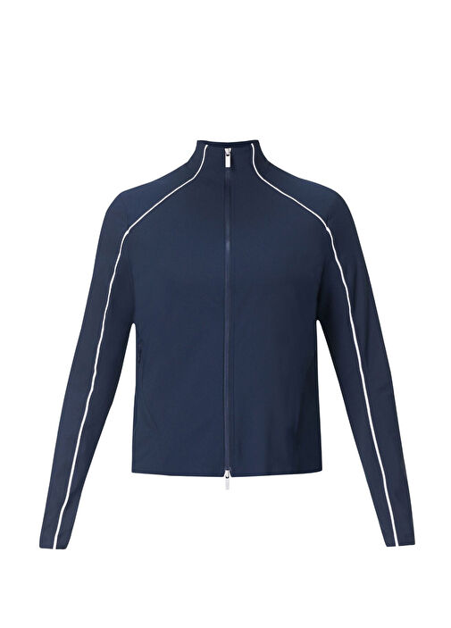 Sweaty Betty Mavi Kadın Anytime Explorer Zip Up Mavi Tank Top