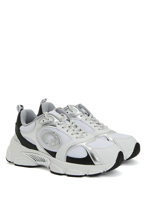 Ibitha Siyah Beyaz Kadın Sneaker - Görsel 3