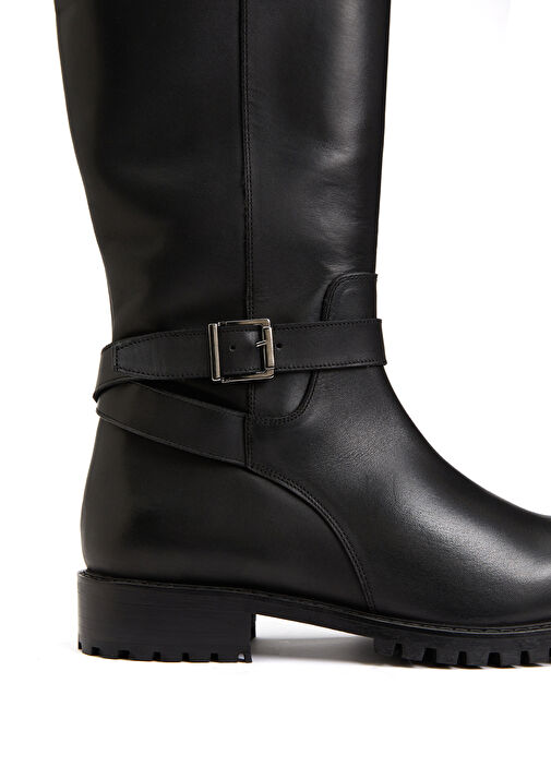Divarese Divarese Siyah Kadın Deri Çizme Beymen'de! Siyah - 7. görsel