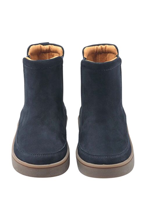 Ojeh Lacivert Unisex Çocuk Deri Bot - Görsel 4