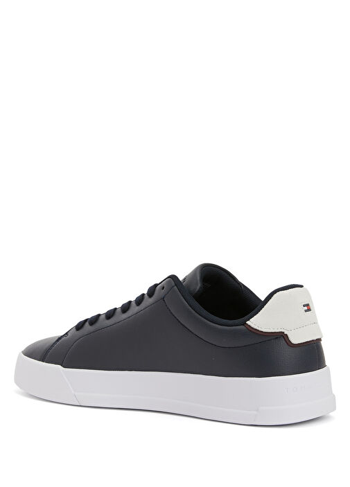 Essential Kum Erkek Deri Sneaker - Görsel 4