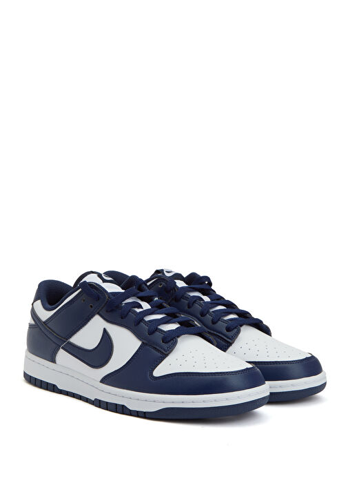 Dunk Low Retro Beyaz Erkek Sneaker - Görsel 3