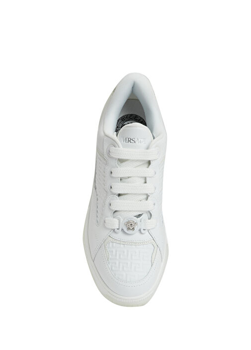 Beyaz Erkek Deri Sneaker - Görsel 5