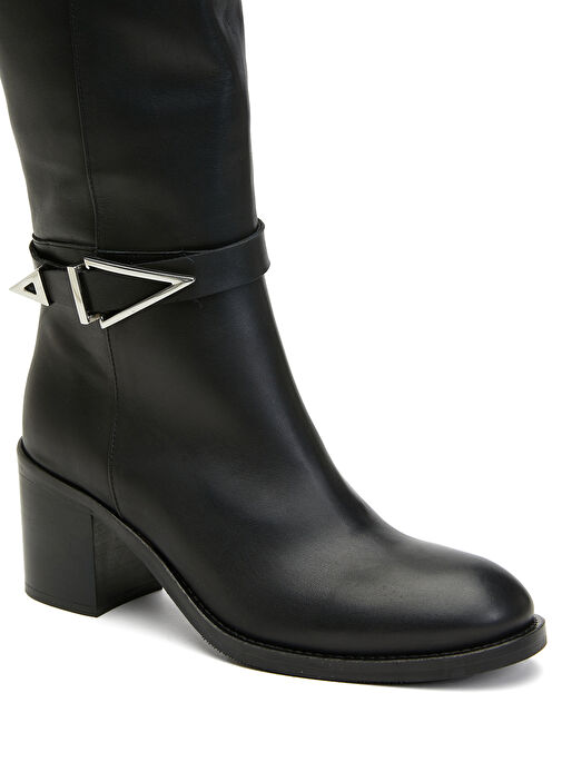 Divarese Divarese Siyah Kadın Deri Çizme Bot | Beymen Siyah - 7. görsel