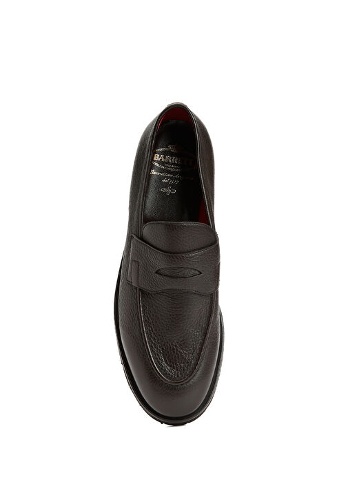 Kahverengi Erkek Deri Loafer - Görsel 5