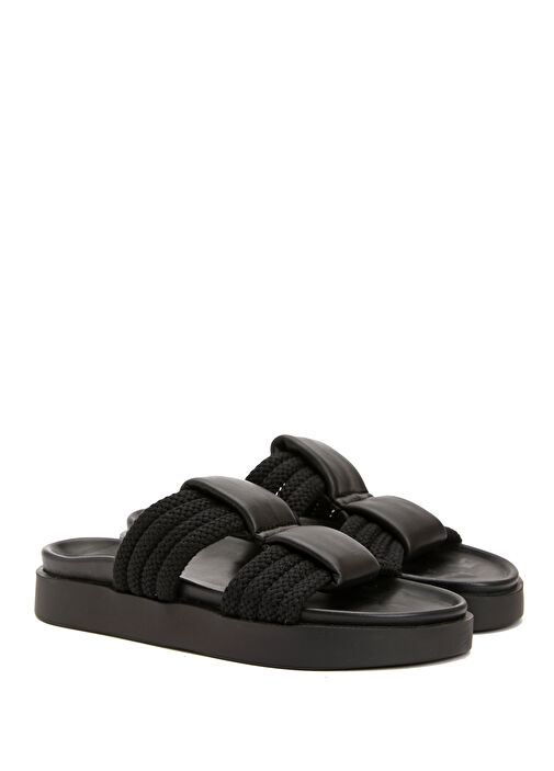 Siyah Kadın Terlik - Görsel 3