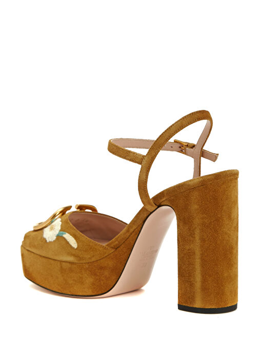 VLogo Taba Kadın Deri Sandalet - Görsel 4