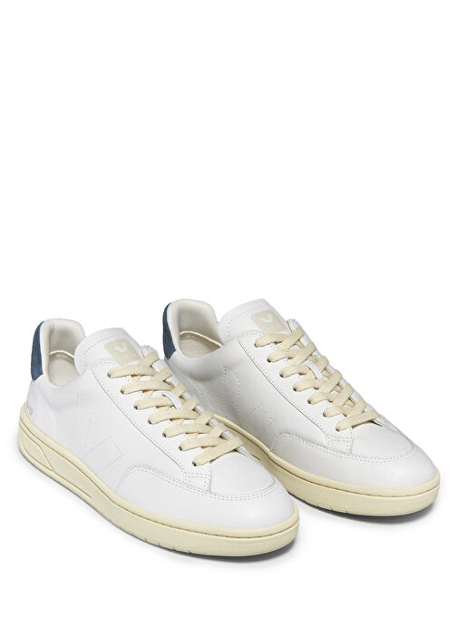 V-12 Beyaz Erkek Deri Sneaker - Görsel 3