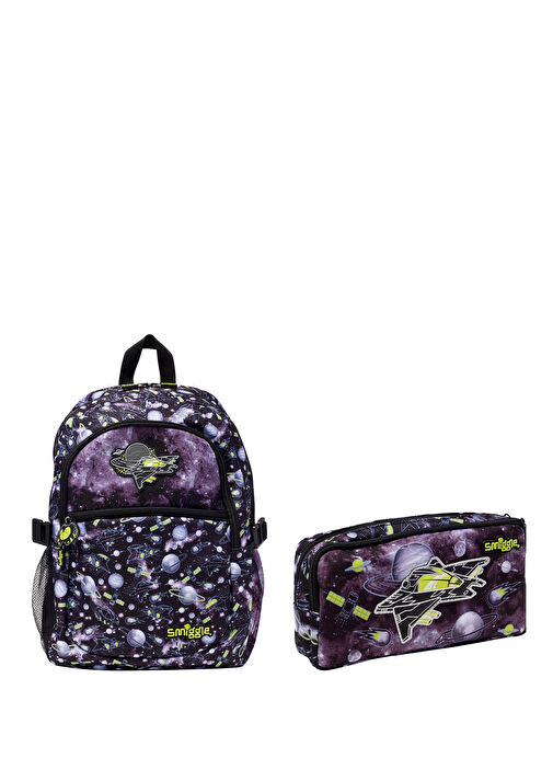 Fly High Space Pattern School Bag Lunchbox Set of 2