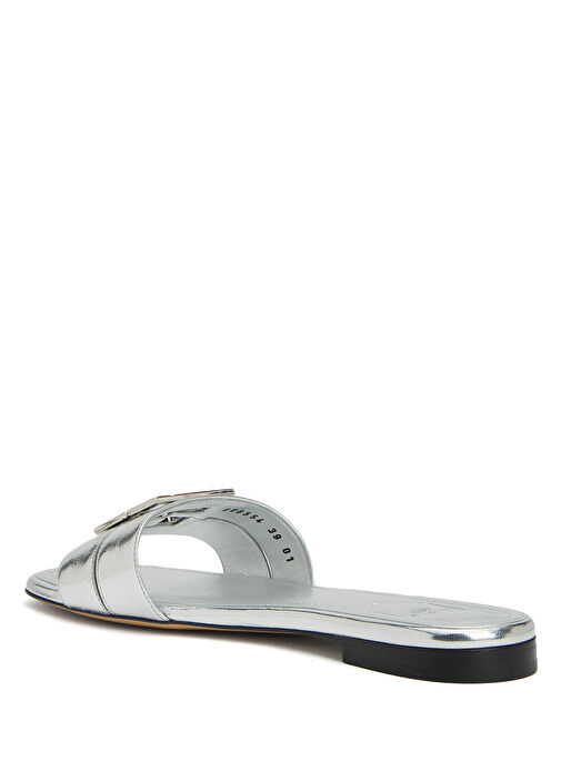 Silver Kadın Deri Terlik - Görsel 4