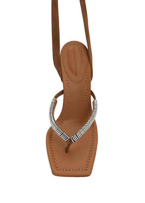 Christopher Esber Christopher Esber Frida Taba Kadın Deri Sandalet Sandalet & Terlik | Beymen Taba - 4. görsel