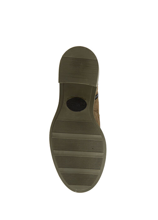 Haki Kadın Deri Bot - Görsel 6