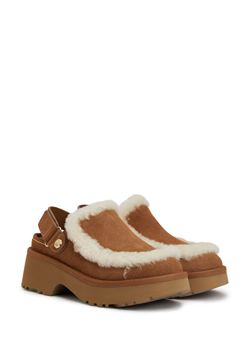 Esmee Taba Kadın Deri Terlik - Görsel 3