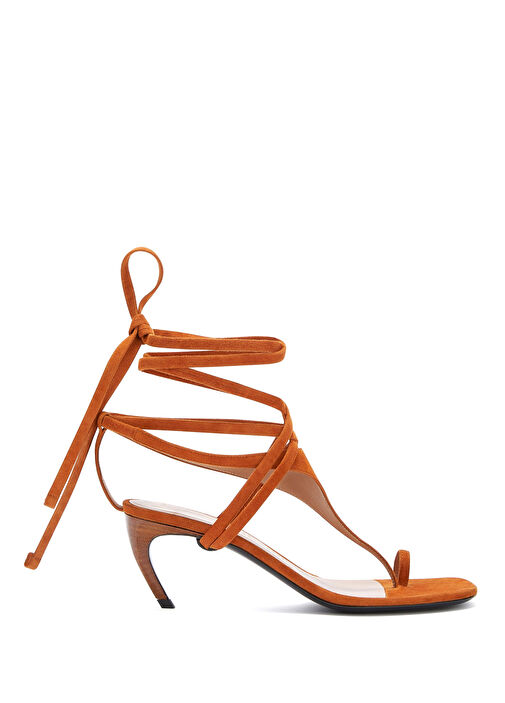 Taba Kadın Deri Sandalet - Görsel 2