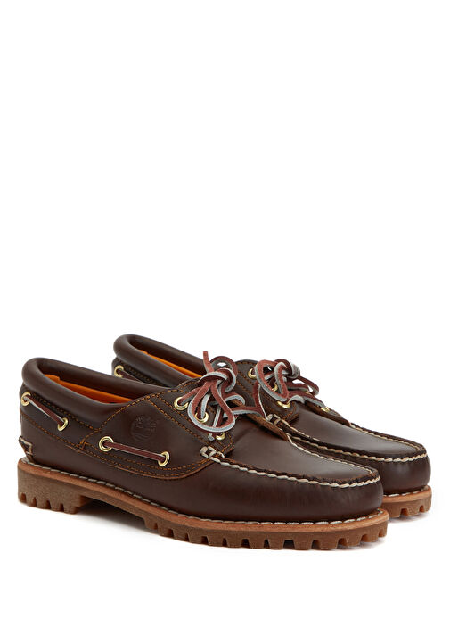 Timberland Kahverengi Kadın Noreen 3-Eye Lug Kahverengi Kadın Deri