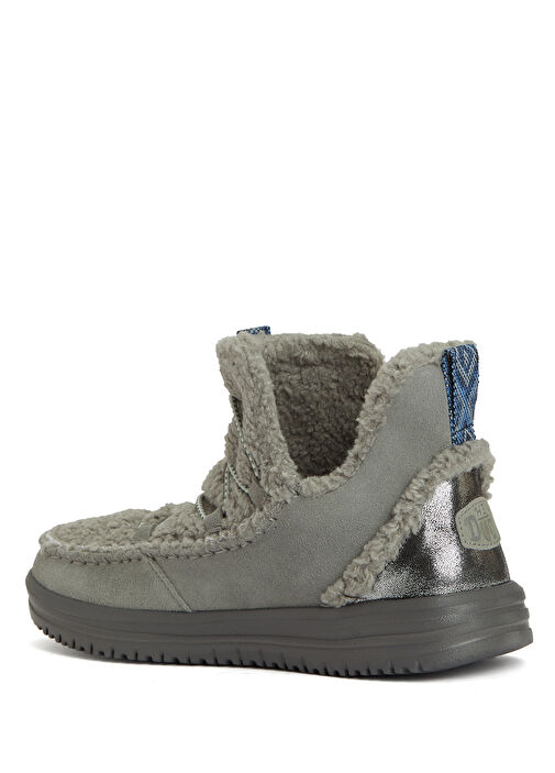 Camden Cozy Koyu Gri Kadın Kar Botu - Görsel 4