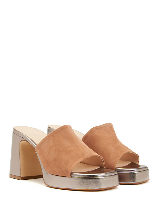 Divarese Divarese Pudra Rengi Kadın Süet Terlik Beymen'de! Pudra - 2. görsel