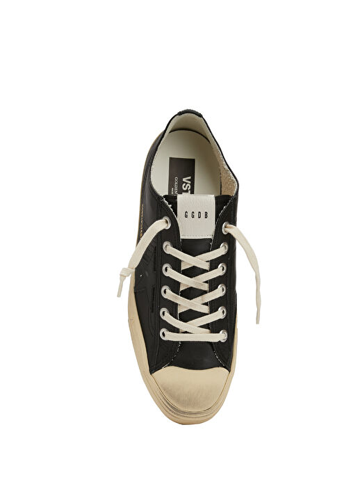 V-Star Siyah Erkek Deri Sneaker - Görsel 5