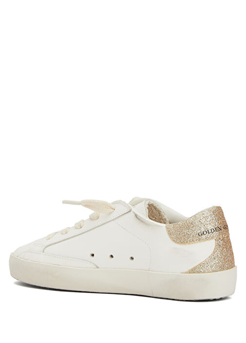 Super-Star Beyaz Lila Kız Çocuk Deri Sneaker - Görsel 4