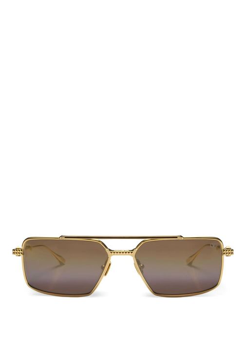 Valentino Garavani - V-SEI VLS-111B Gold Color Titanium  display picture 1