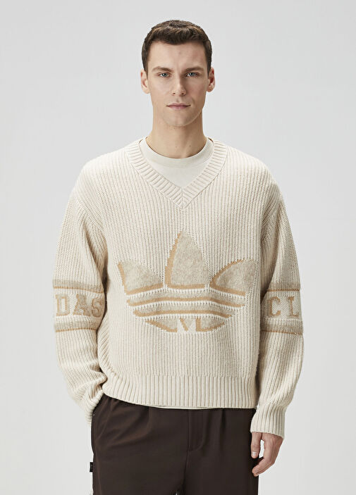 Adidas Bej Erkek Clot SST Crochet TT By Edison Chen Bej Sweatshirt