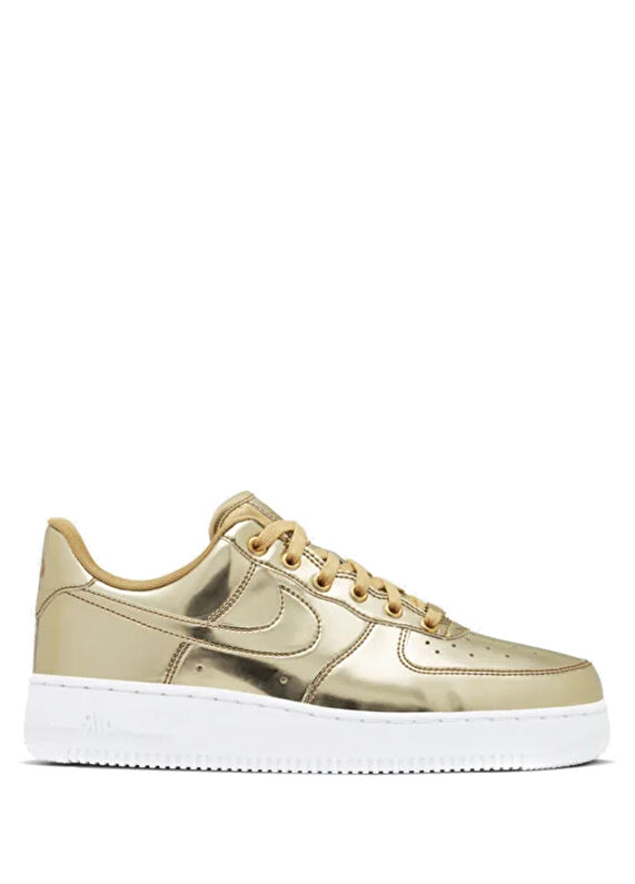 nike air force 1 gold dubrae