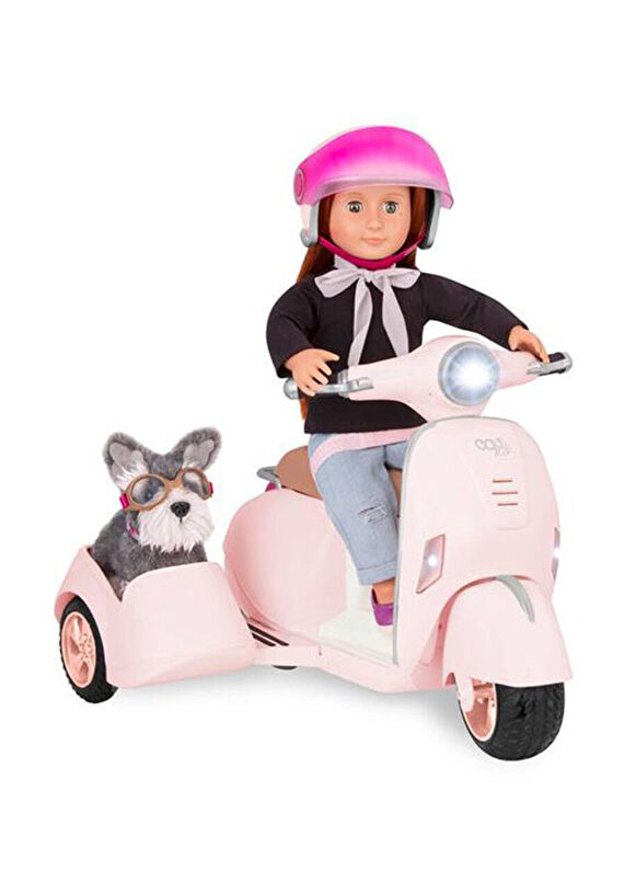 Our Generation Çok Renkli KIDS Pembe Oyuncak Scooter Seti 663209 Beymen