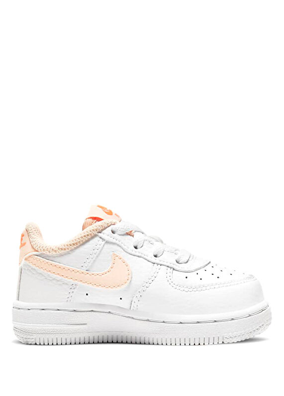 Nike Air Force 1 Beyaz Unisex Bebek Deri Sneaker Beyaz