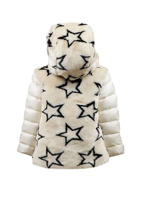 Moncler Kapüşonlu Peluş Garnili Unisex Bebek Puff Mont Gri Moncler Kapüşonlu Peluş Garnili Unisex Bebek Puff Mont Gri