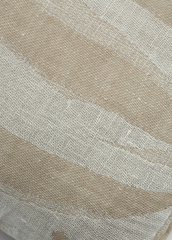 Missoni Home Yaracuy Bej 270x270 cm Keten Yatak Örtüsü Bej