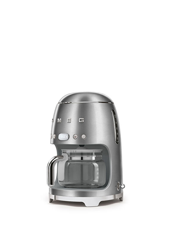 Smeg 50s Retro Style Silver Filtre Kahve Makinası Gümüş